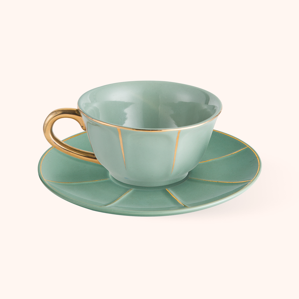 Sage Tea Cup 