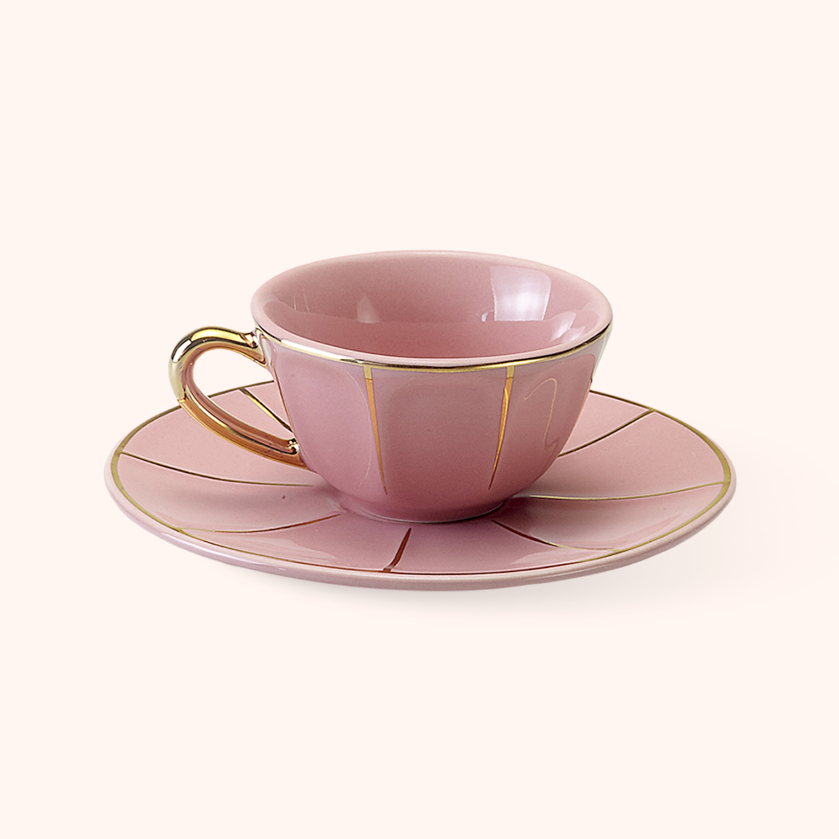 Pink Coffee Cup 