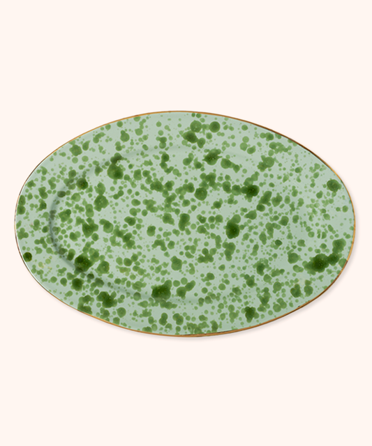 Scrub Moss Medium Platter