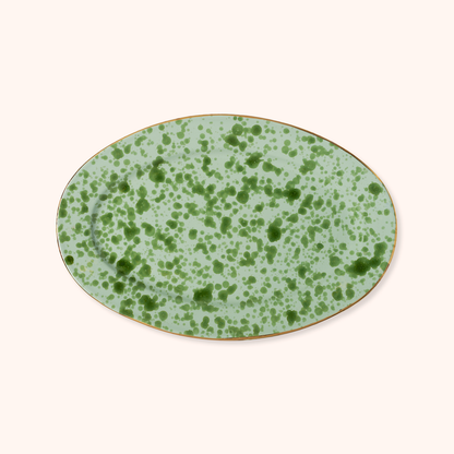 Scrub Moss Medium Platter