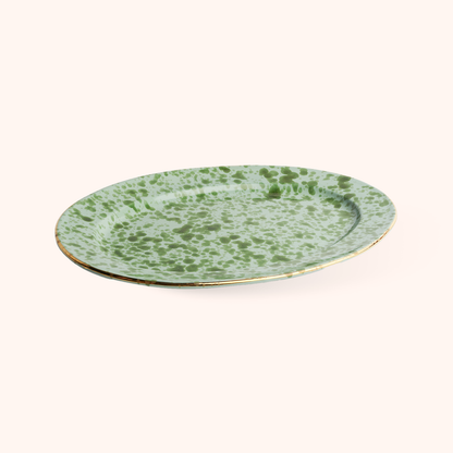Moss Scrub Large Platter
