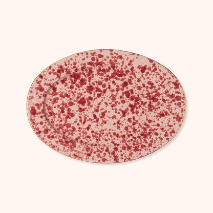 Scrub Ruby Large Platter