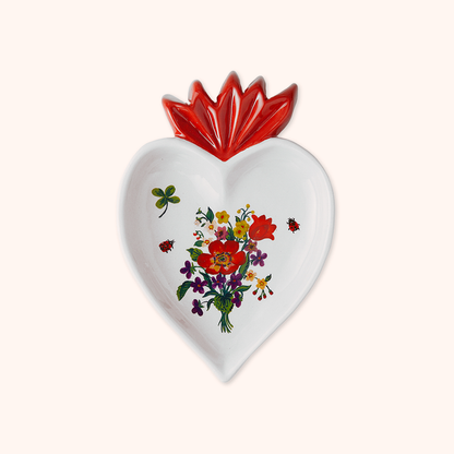 Cuore Bianco Trinket Tray