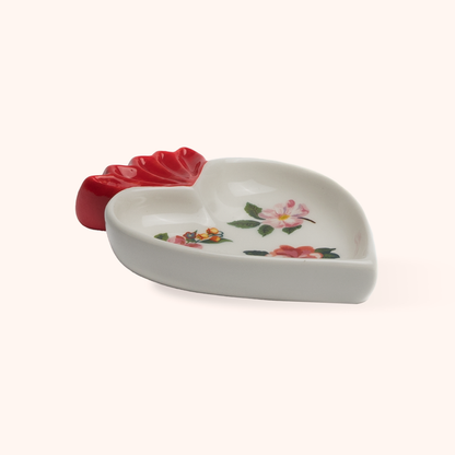 Cuore Bianco Trinket Tray