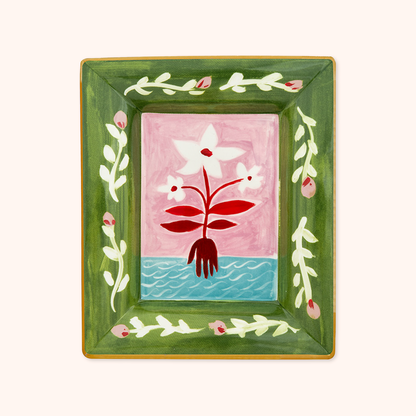 Fiori Bianchi Tray