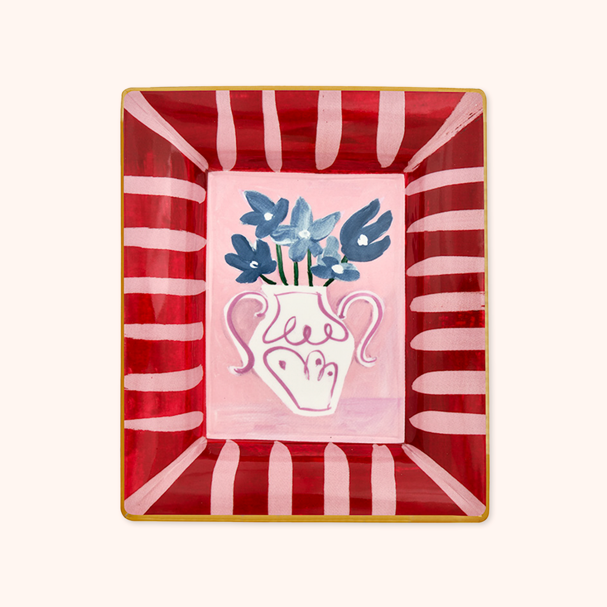 Fiori Azzurri Tray