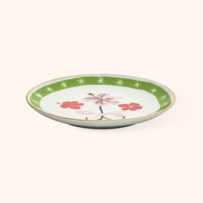 Flower Bow Plate