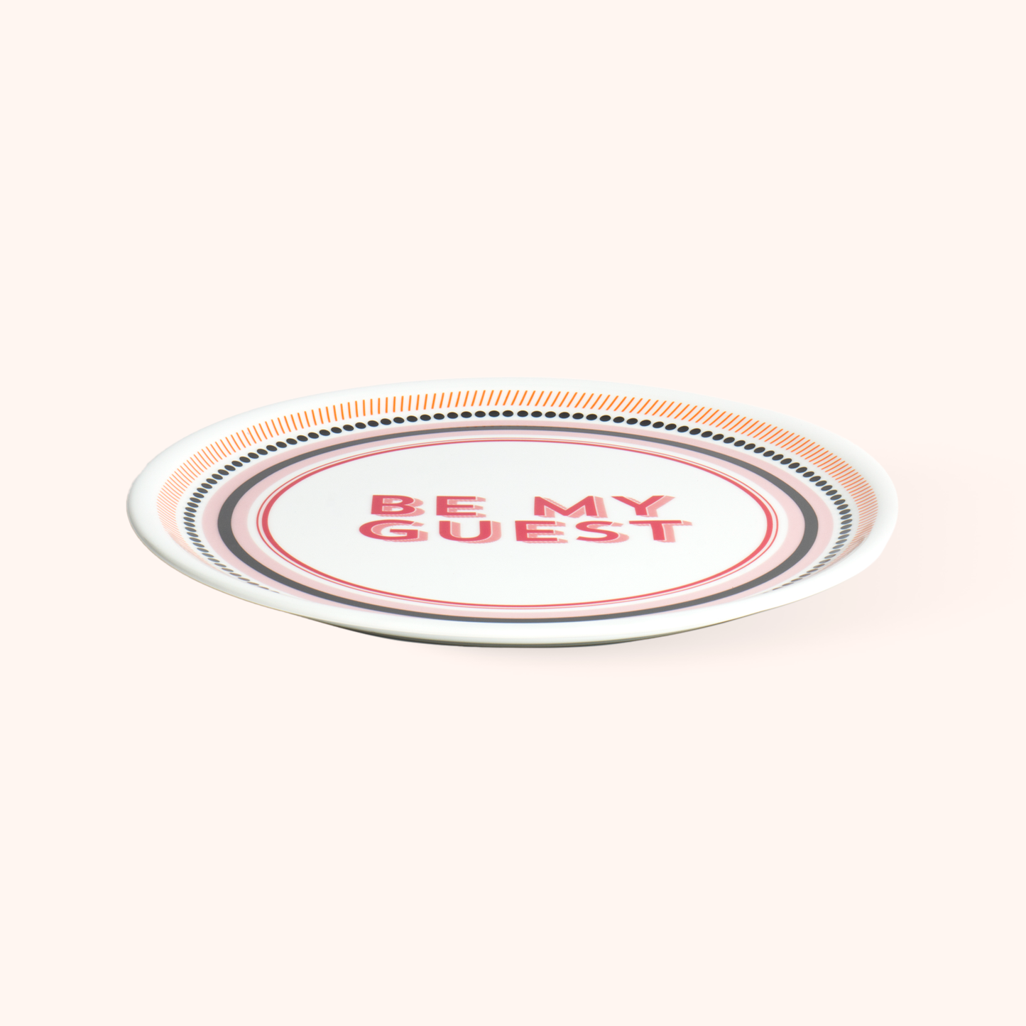 Be My Guest Pizza Plate