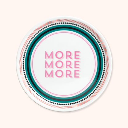 More More More Pizza Plate