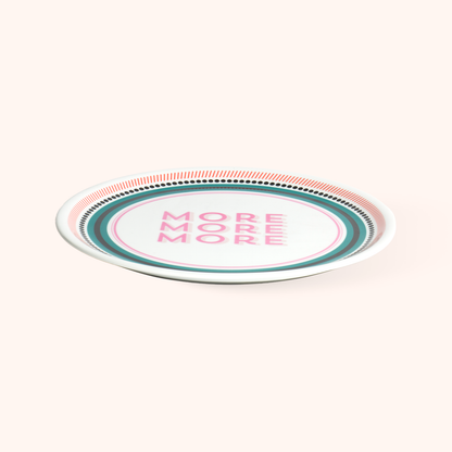 More More More Pizza Plate