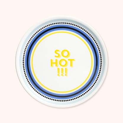 So Hot Pizza Plate