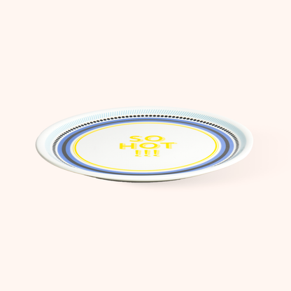 So Hot Pizza Plate