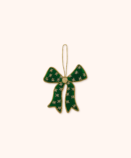 Decorazione Fiocco Verde