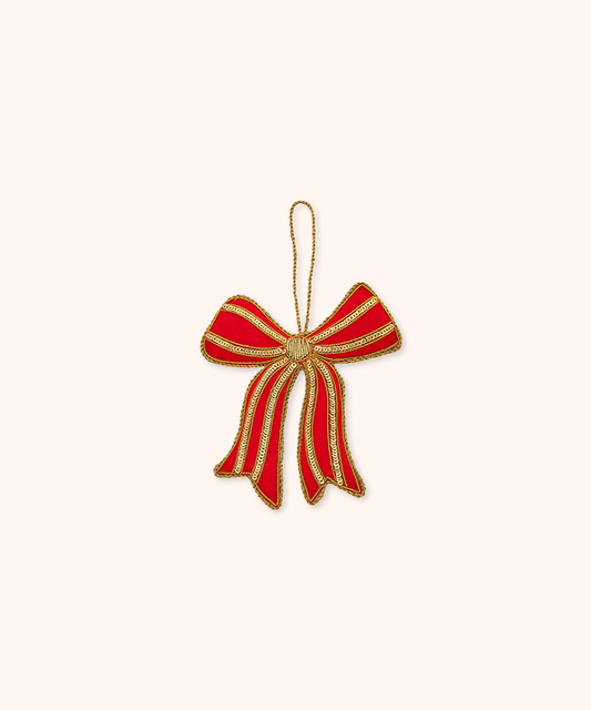 Decorazione Fiocco Rosso