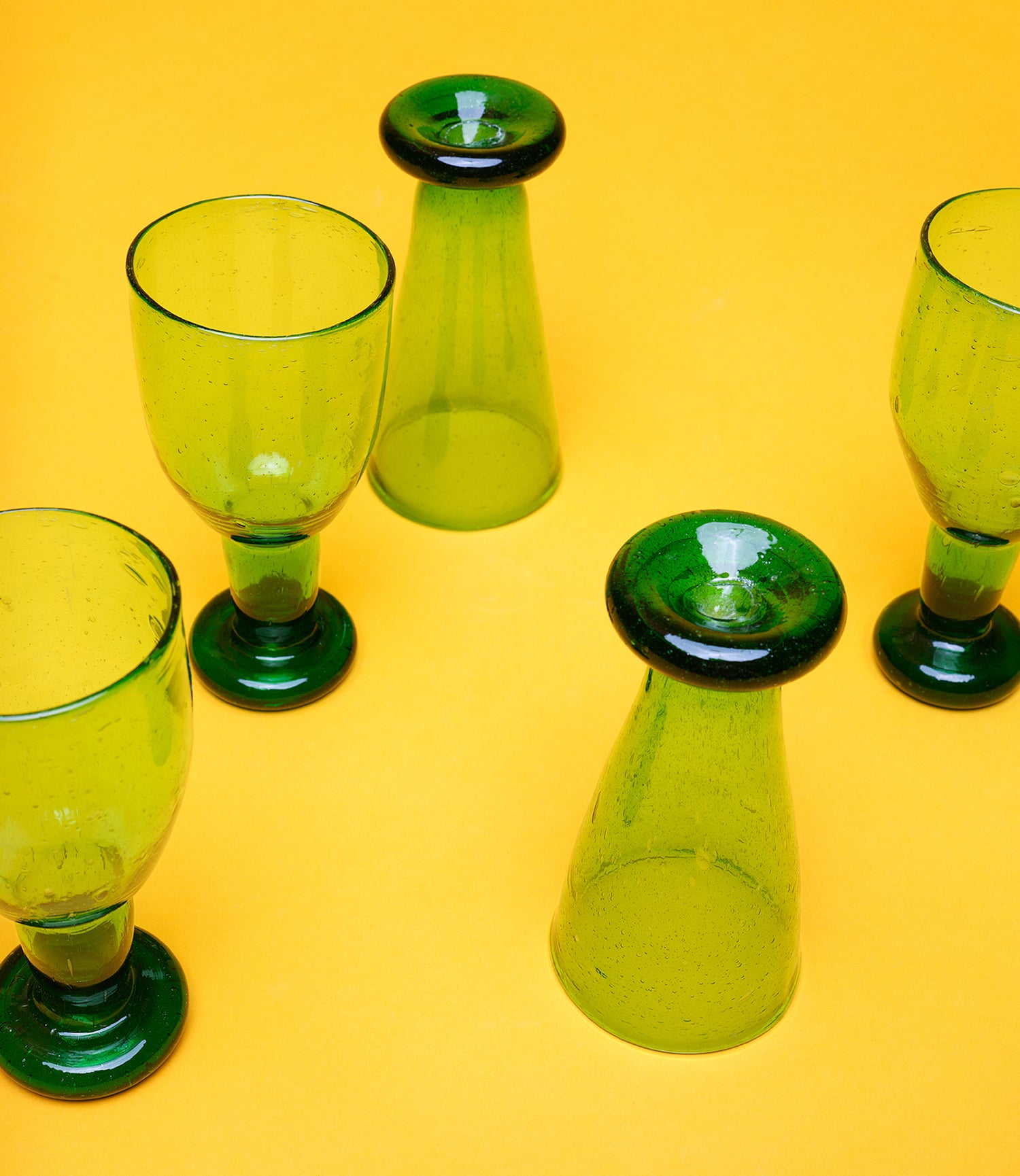 Set of 2 Acquamarine Glasses