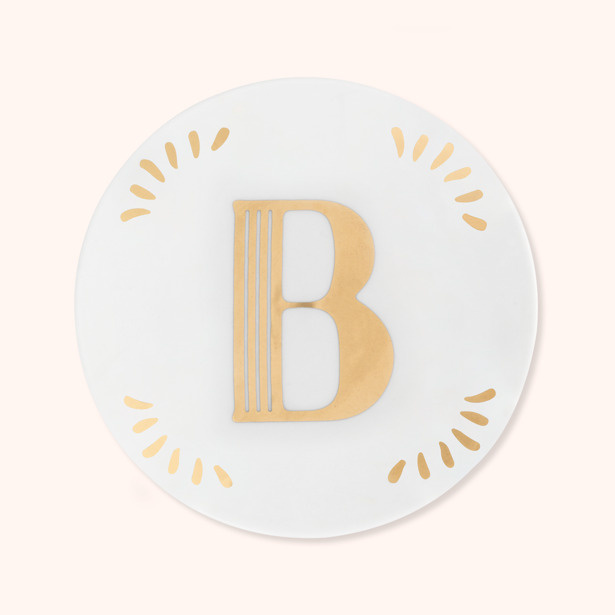 Little Plate Letter B