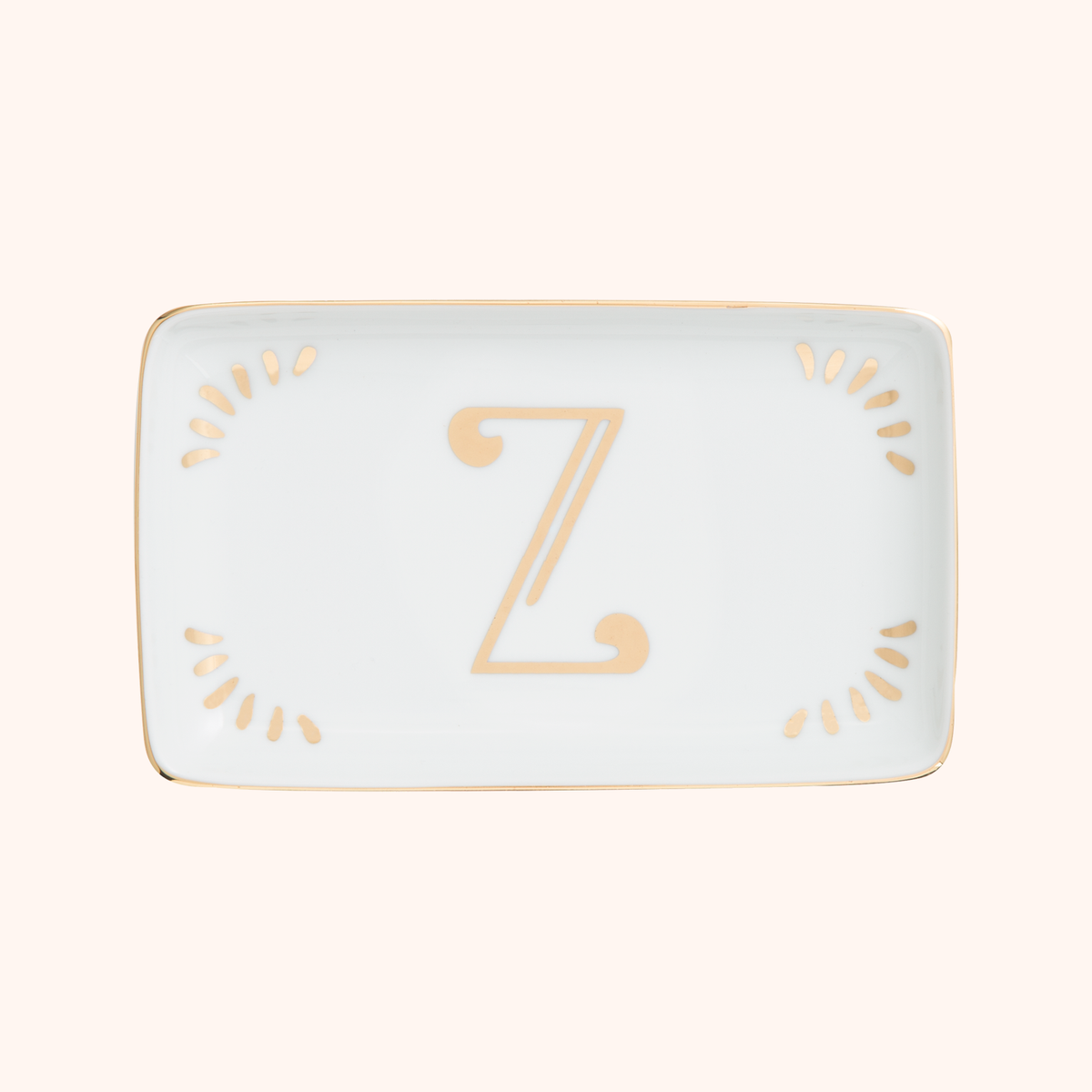 Rectangular Tray Letter Z