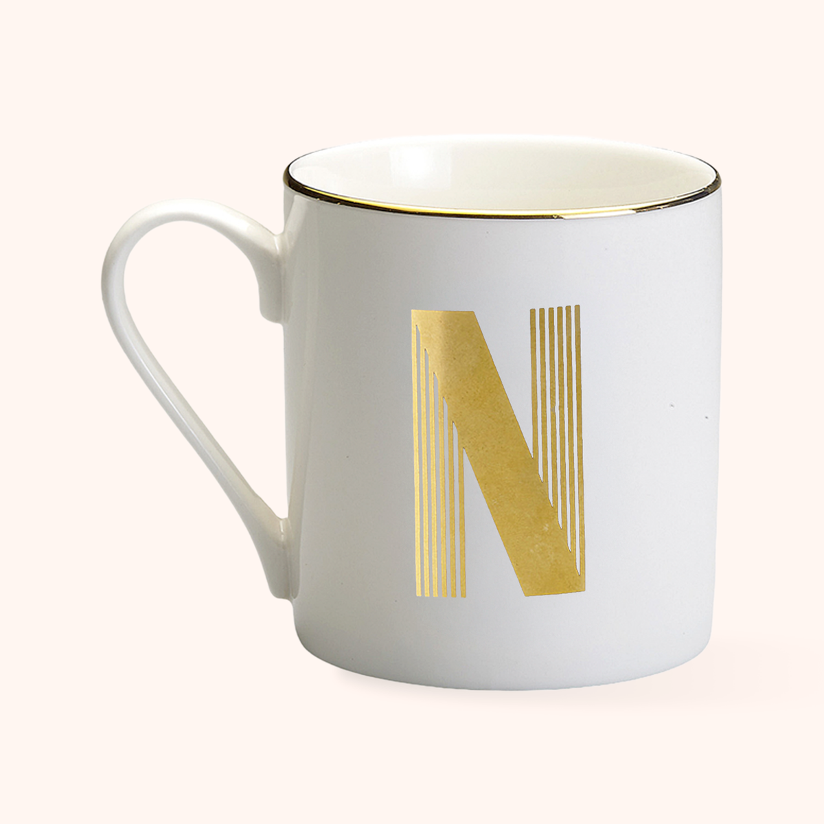 Mug Letter N