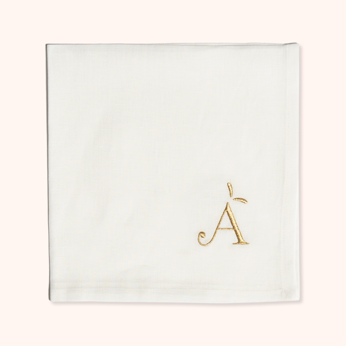 Napkin Letter A