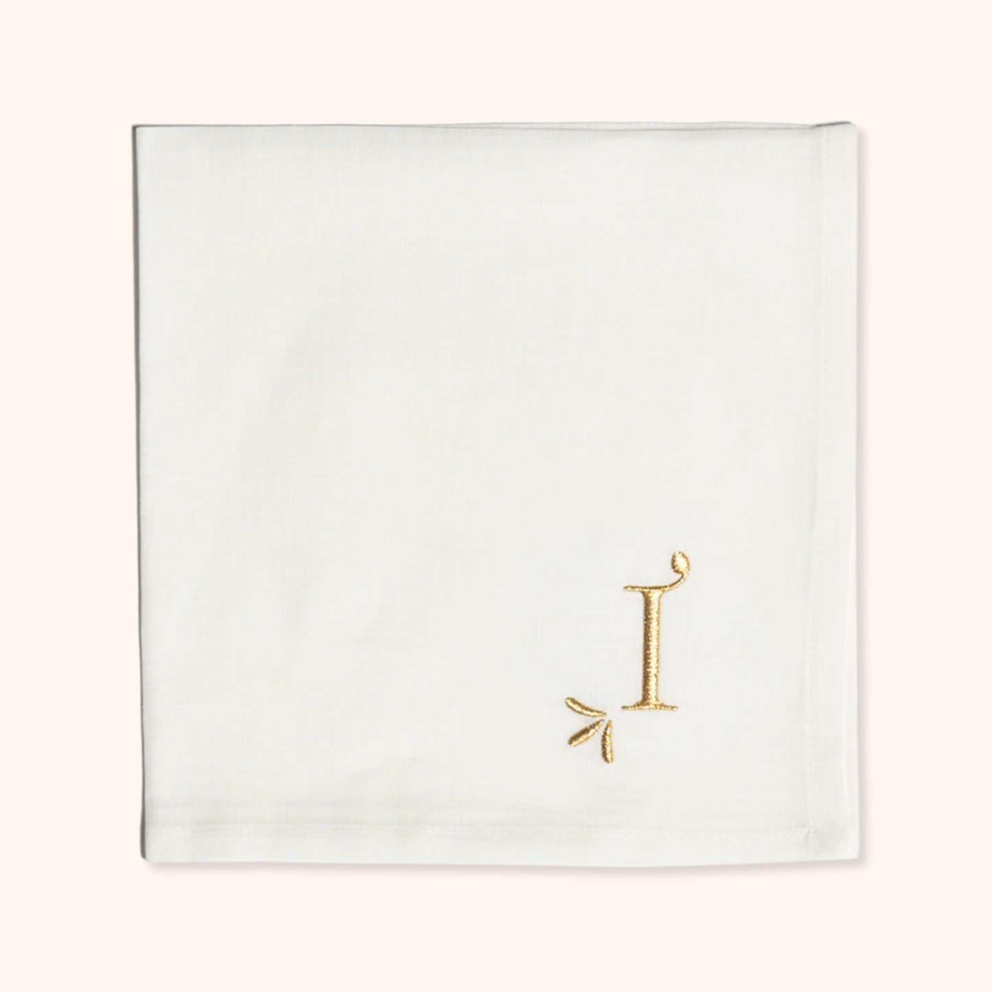 Napkin Letter I