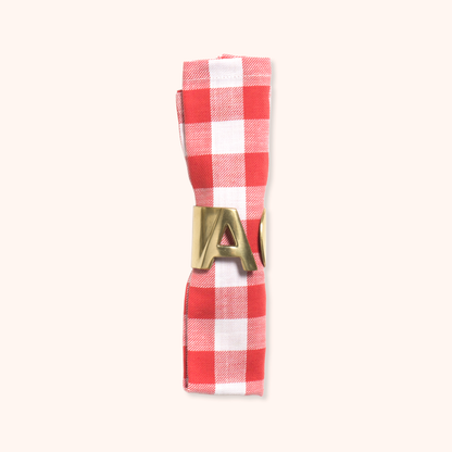 Napkin Holder Letter A