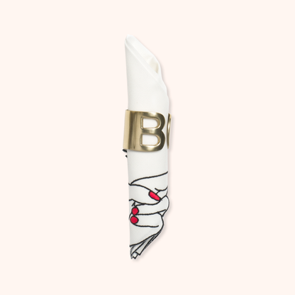 Napkin Holder Letter B