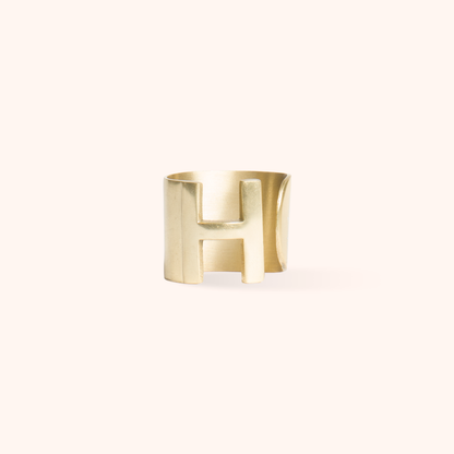 Napkin Holder Letter H