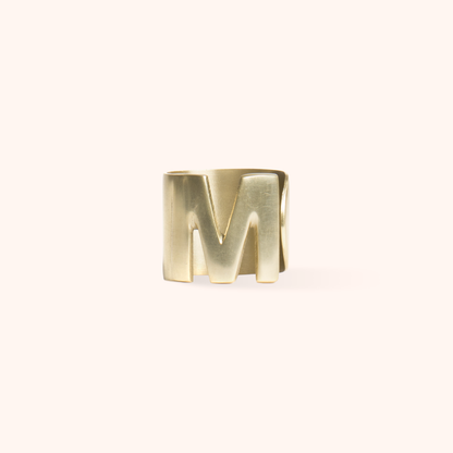 Napkin Holder Letter M