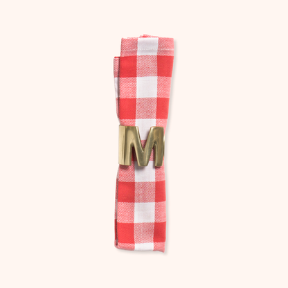 Napkin Holder Letter M
