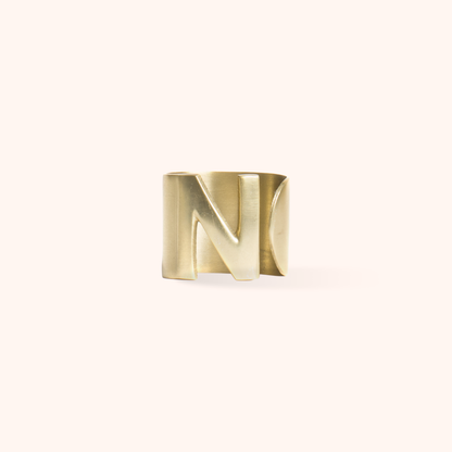 Napkin Holder Letter N