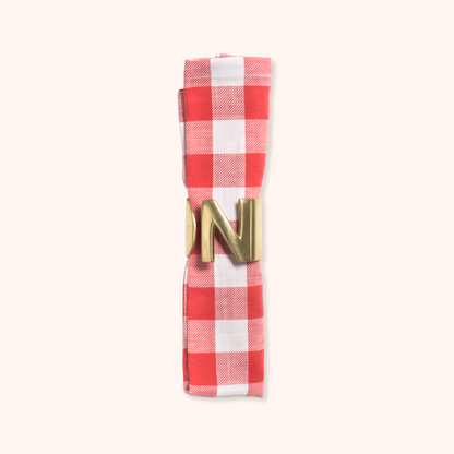 Napkin Holder Letter N