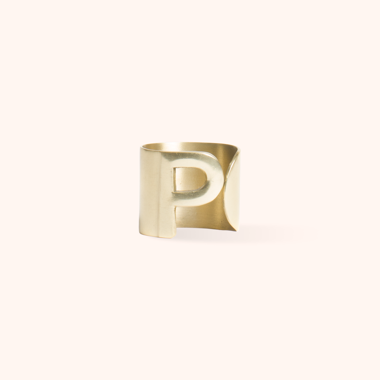 Napkin Holder Letter P