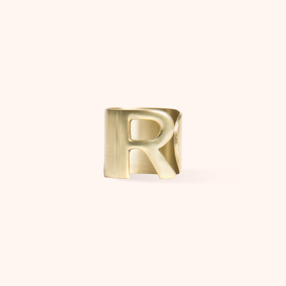 Napkin Holder Letter R