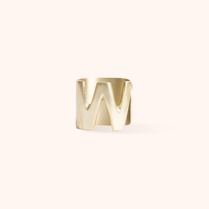 Napkin Holder Letter W