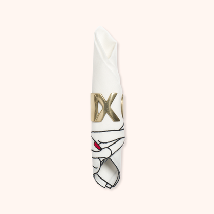 Napkin Holder Letter X