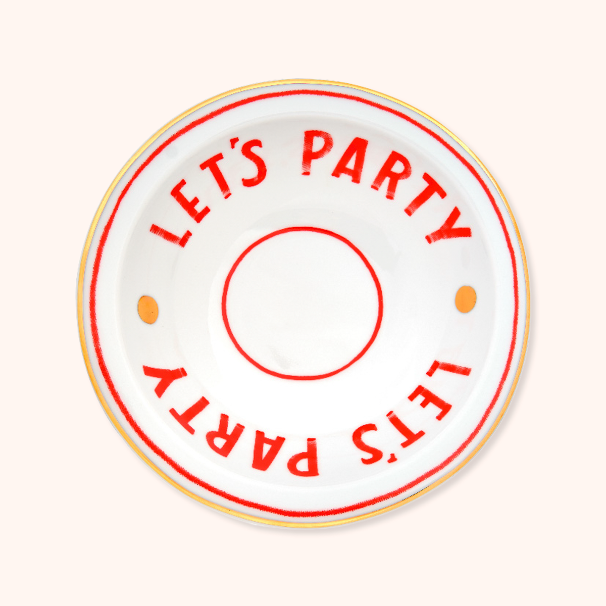 Large Let’s Party Bowl
