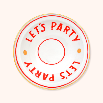 Large Let’s Party Bowl