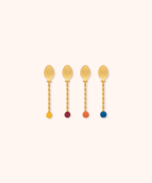 Set 4 Dessert Spoons
