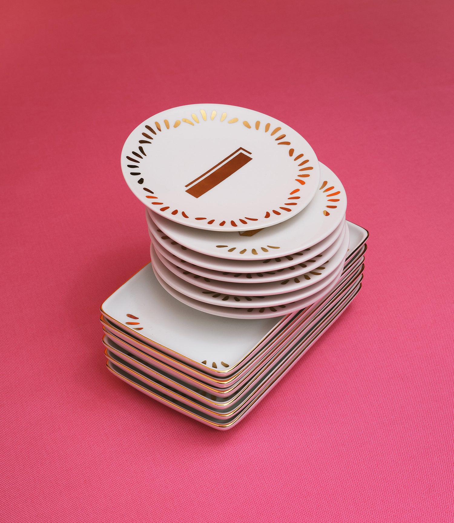 Napkin Letter I