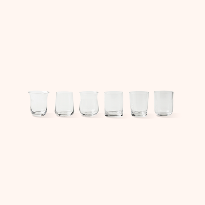 Set 6 Tumbler Trasparente