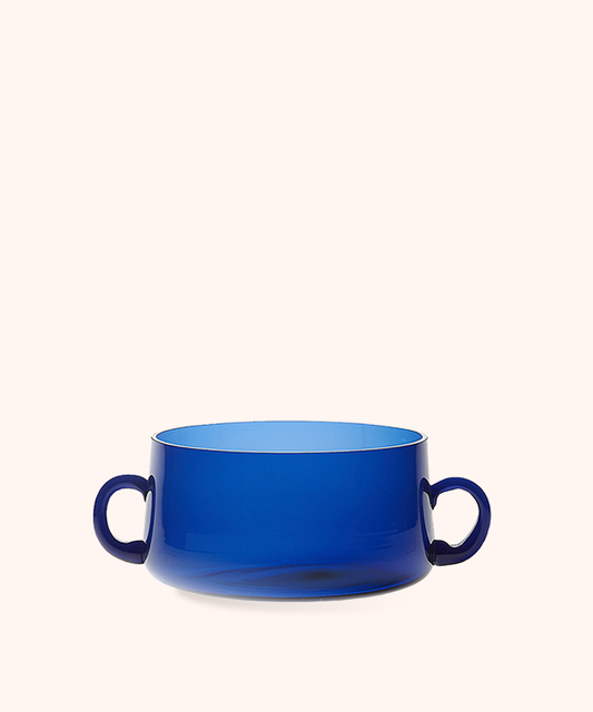 Centrotavola con Manici Blu