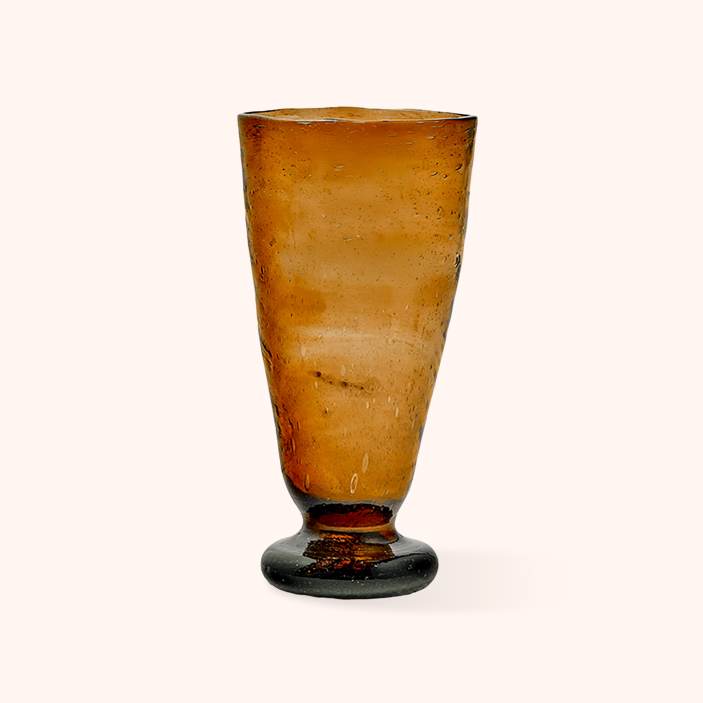 Set of 2 Amber Glasses