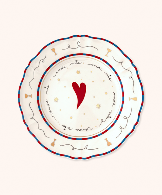 Heart Dinner Plate