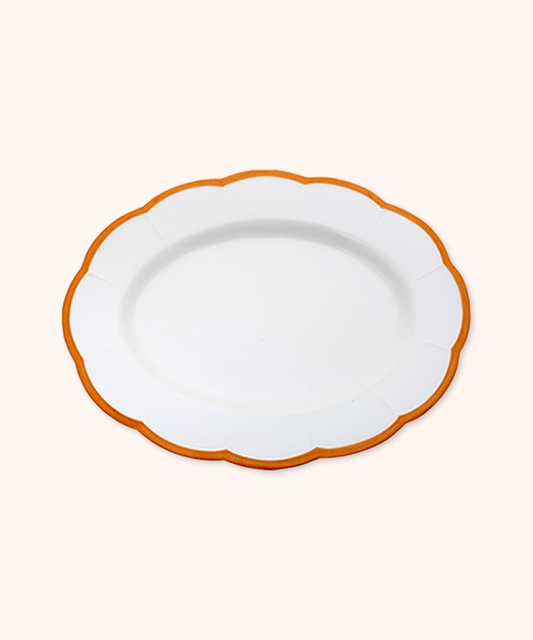 Small Ochre Platter
