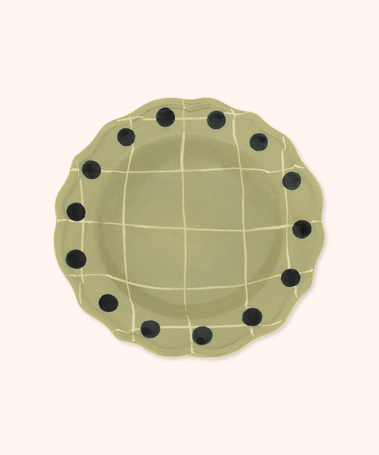 Olive Deep Plate