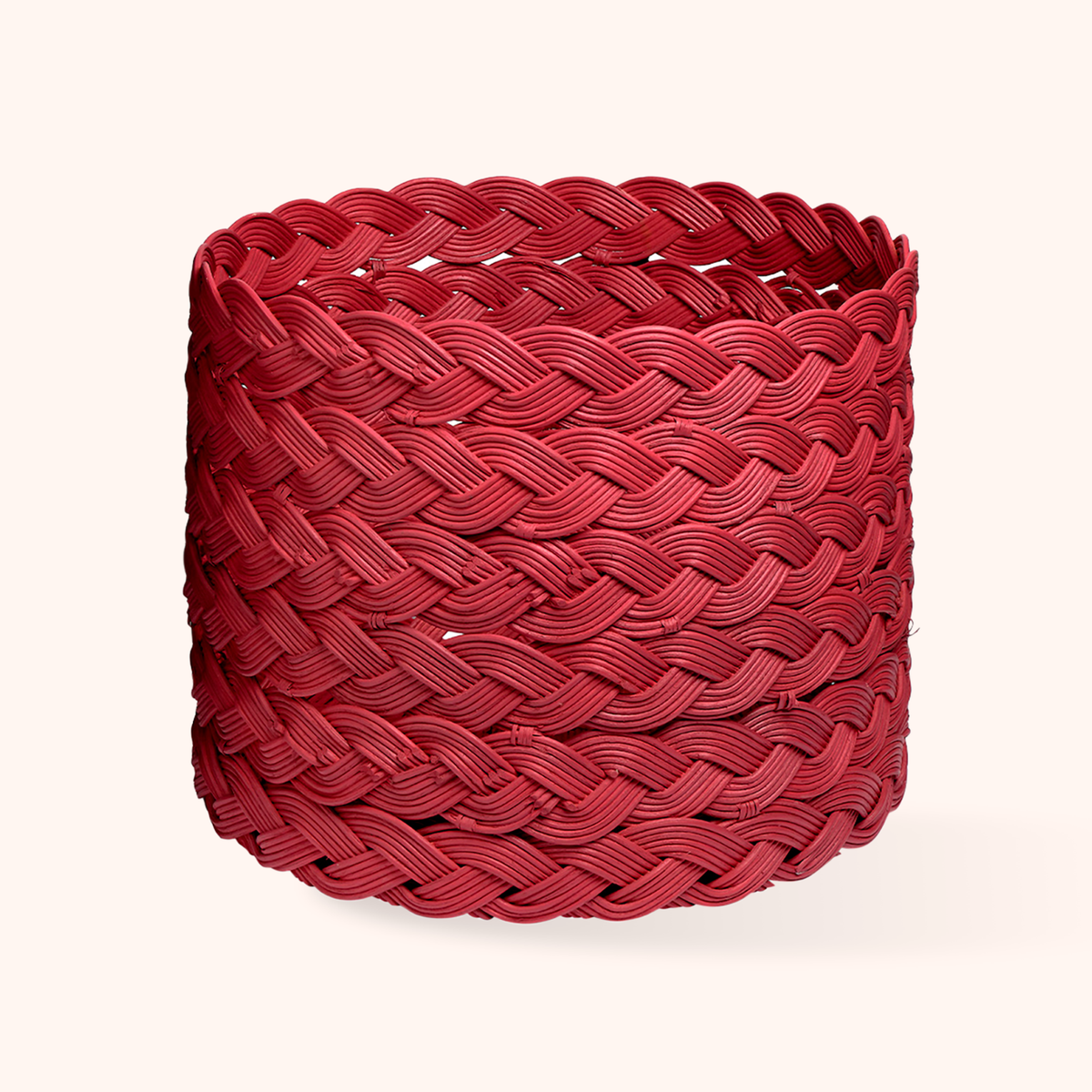 Large Magenta Basket