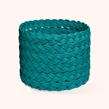 Large Turquoise Basket