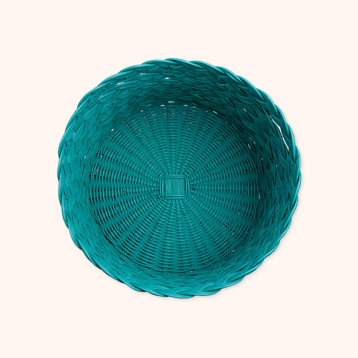 Large Turquoise Basket