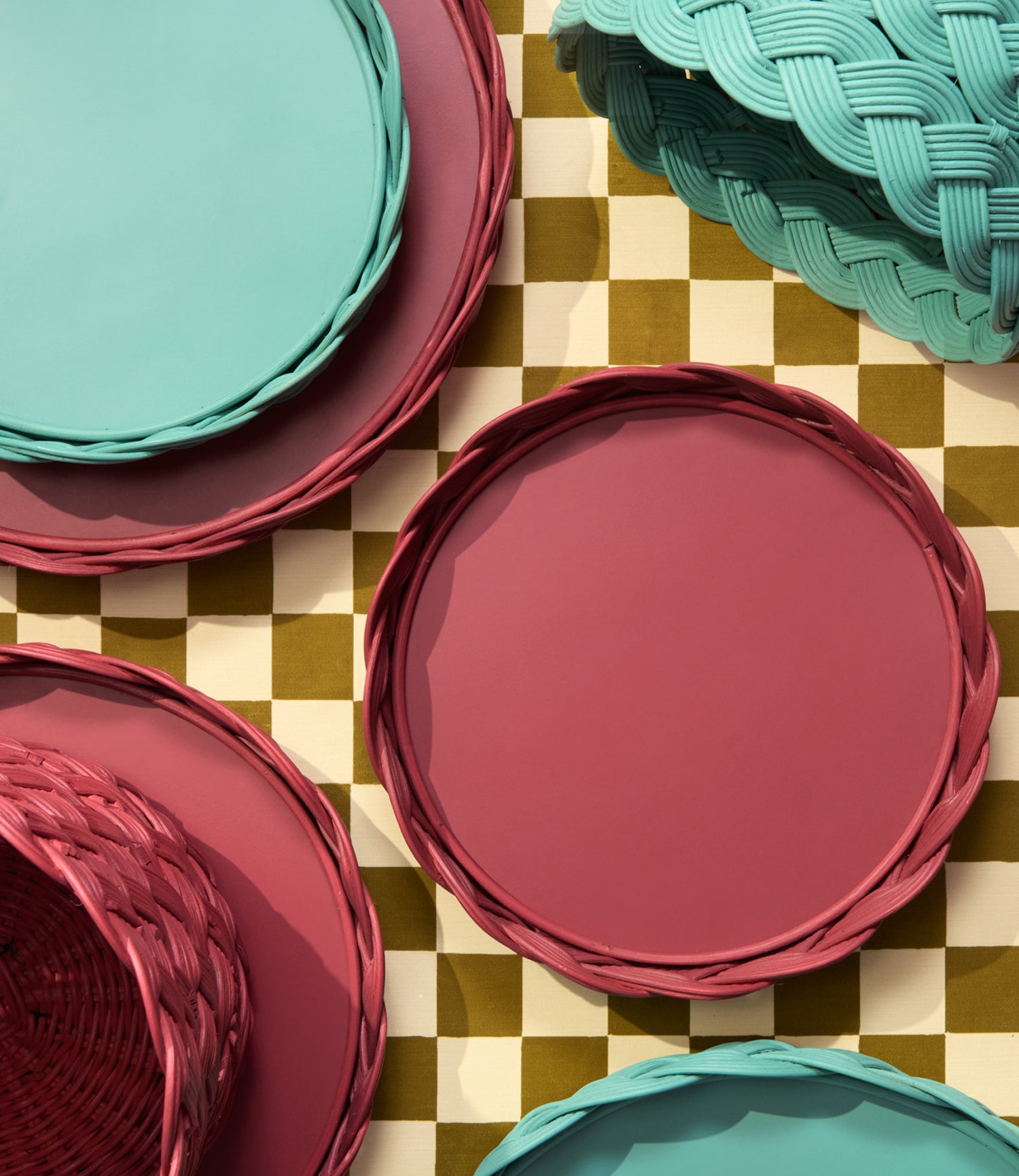 Small Magenta Platter